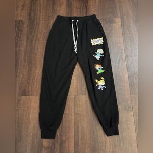 Nickelodeon Rugrats Black Kids Joggers